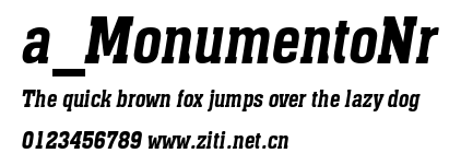 a_MonumentoNr.ttf字體轉換器圖片