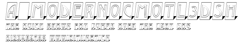 a_ModernoCmOtl3DSh.ttf字體轉換器圖片