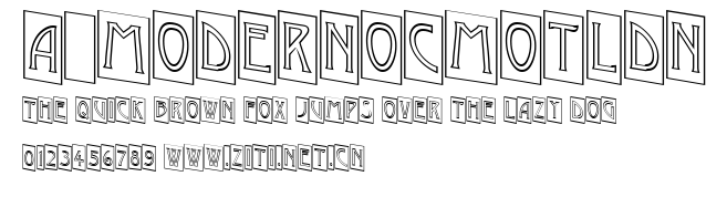 a_ModernoCmOtlDn.ttf字體轉換器圖片