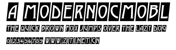 a_ModernoCmObl.ttf字體轉換器圖片