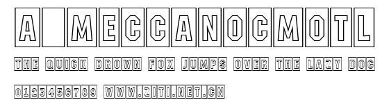 a_MeccanoCmOtl.ttf字體轉換器圖片