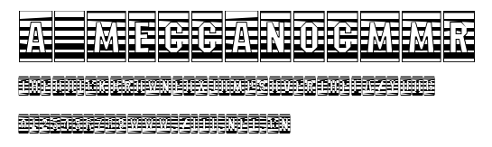 a_MeccanoCmMr.ttf字體轉換器圖片