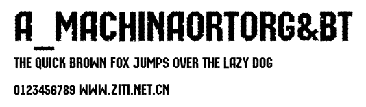 a_MachinaOrtoRg&Bt.ttf字體轉換器圖片