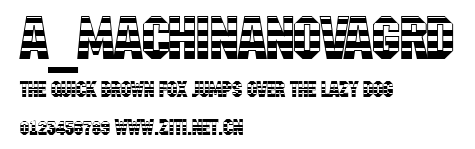 a_MachinaNovaGrd.ttf字體轉換器圖片