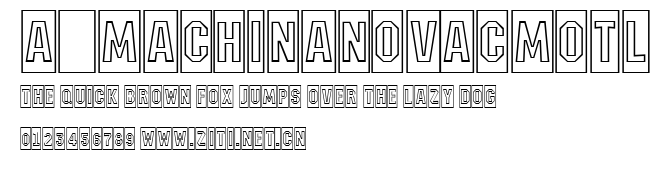 a_MachinaNovaCmOtl.ttf字體轉換器圖片
