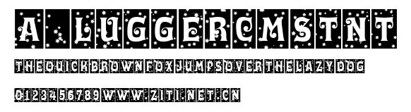 a_LuggerCmStNt.ttf字體轉換器圖片