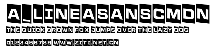 a_LineaSansCmDn.ttf字體轉換器圖片