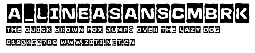 a_LineaSansCmBrk.ttf字體轉換器圖片