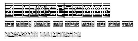 a_LancetCmMr.ttf字體轉換器圖片