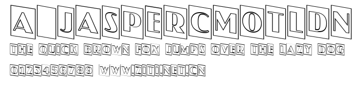 a_JasperCmOtlDn.ttf字體轉換器圖片
