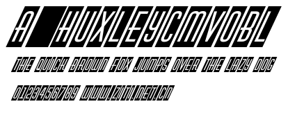a_HuxleyCmVObl.ttf字體轉換器圖片