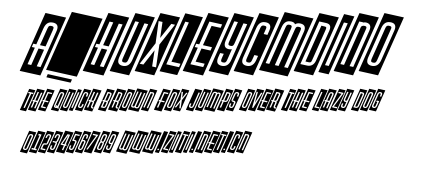 a_HuxleyCmDino.ttf字體轉換器圖片