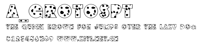 a_GrotoSpt.ttf字體轉換器圖片