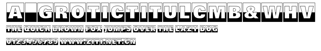 a_GroticTitulCmB&WHv.ttf字體轉換器圖片