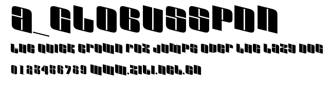 a_GlobusSpDn.ttf字體轉換器圖片