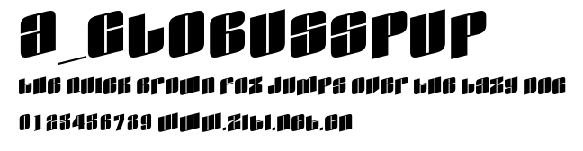 a_GlobusSpUp.ttf字體轉換器圖片