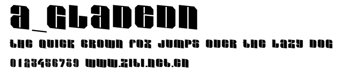 a_GladeDn.ttf字體轉換器圖片