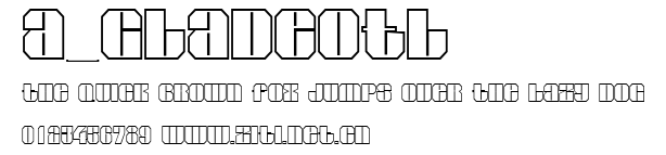 a_GladeOtl.ttf字體轉換器圖片