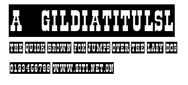 a_GildiaTitulSl.ttf字體轉換器圖片