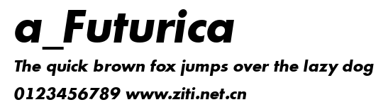 a_Futurica.ttf字體轉換器圖片