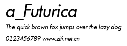a_Futurica.ttf字體轉換器圖片