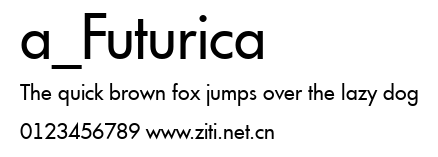 a_Futurica.ttf字體轉換器圖片