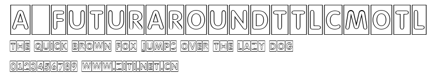 a_FuturaRoundTtlCmOtl.ttf字體轉換器圖片
