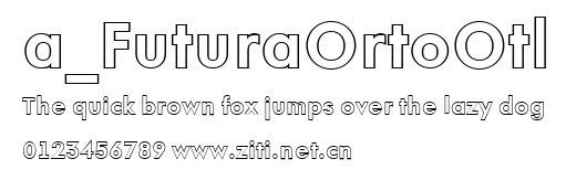 a_FuturaOrtoOtl.ttf字體轉換器圖片