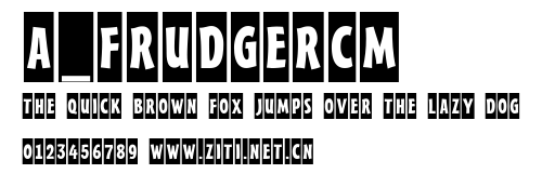 a_FrudgerCm.ttf字體轉換器圖片