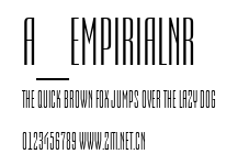 a_EmpirialNr.ttf字體轉換器圖片
