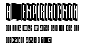 a_EmpirialCmDn.ttf字體轉換器圖片