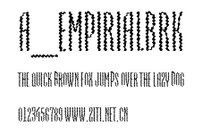 a_EmpirialBrk.ttf字體轉換器圖片