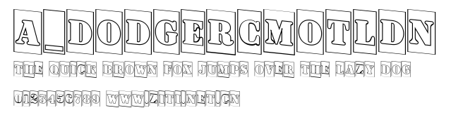 a_DodgerCmOtlDn.ttf字體轉換器圖片