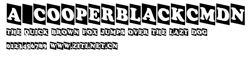 a_CooperBlackCmDn.ttf字體轉換器圖片