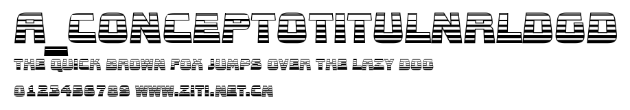 a_ConceptoTitulNrLdGd.ttf字體轉換器圖片
