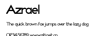 Azrael.ttf字體轉換器圖片