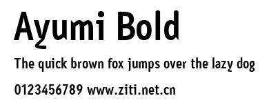 Ayumi Bold.ttf字體轉換器圖片