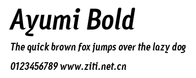 Ayumi Bold.ttf字體轉換器圖片