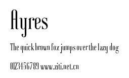 Ayres.otf字體轉換器圖片