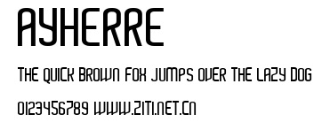 Ayherre.ttf字體轉換器圖片