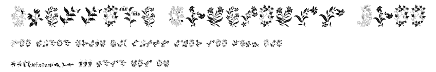 Azalleia Ornaments Free.ttf字體轉換器圖片