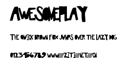 AwesomePlay.ttf字體轉換器圖片
