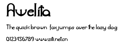 Awelita.ttf字體轉換器圖片