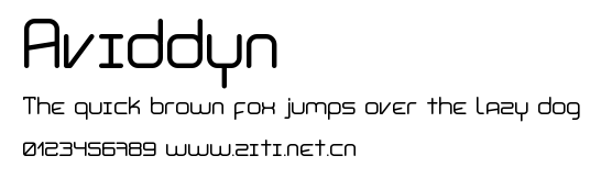 Aviddyn.ttf字體轉換器圖片