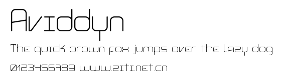 Aviddyn.ttf字體轉換器圖片