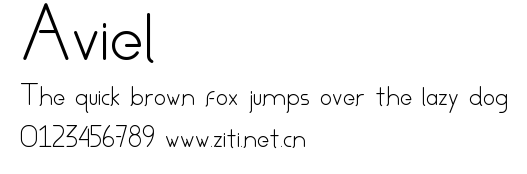 Aviel.ttf字體轉換器圖片