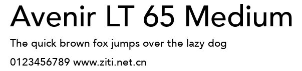 Avenir LT 65 Medium.ttf