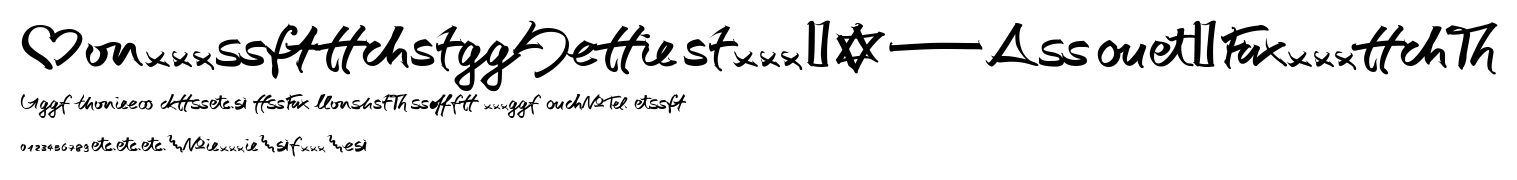 AutographScriptEF-BoldExtras.ttf字體轉換器圖片
