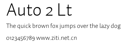 Auto 2 Lt.ttf字體轉換器圖片