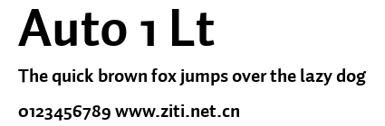 Auto 1 Lt.ttf字體轉換器圖片